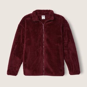 Victoria’s Secret PINK TEDDY FULL ZIP JACKET